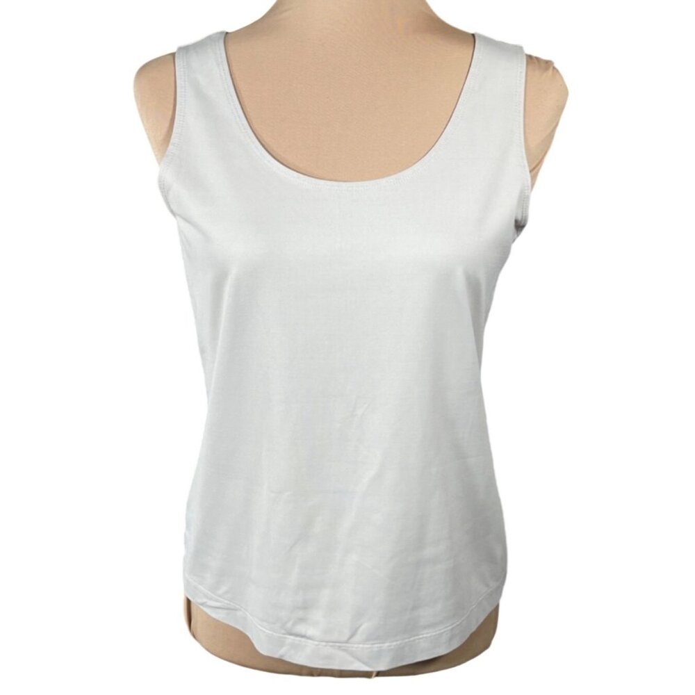 Chico's Stretch Tank Top Putty Size M Medium Stretch (READ)